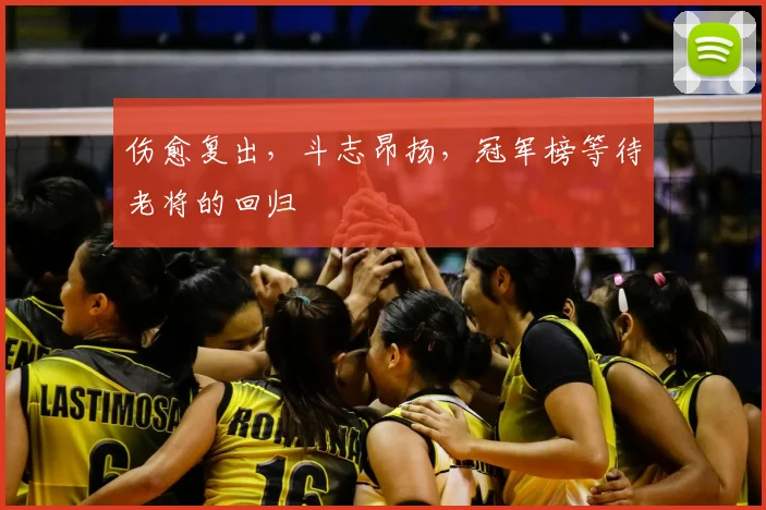 伤愈复出，斗志昂扬，冠军榜等待老将的回归