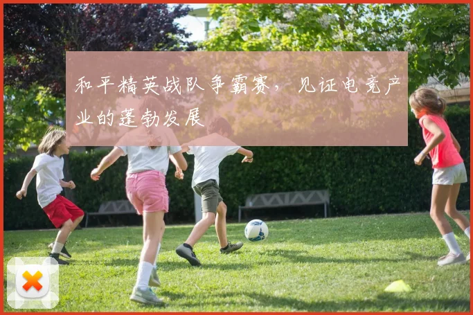 和平精英战队争霸赛,见证电竞产业的蓬勃发展